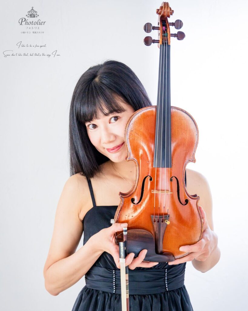 ヴァイオリニストのプロフィール写真