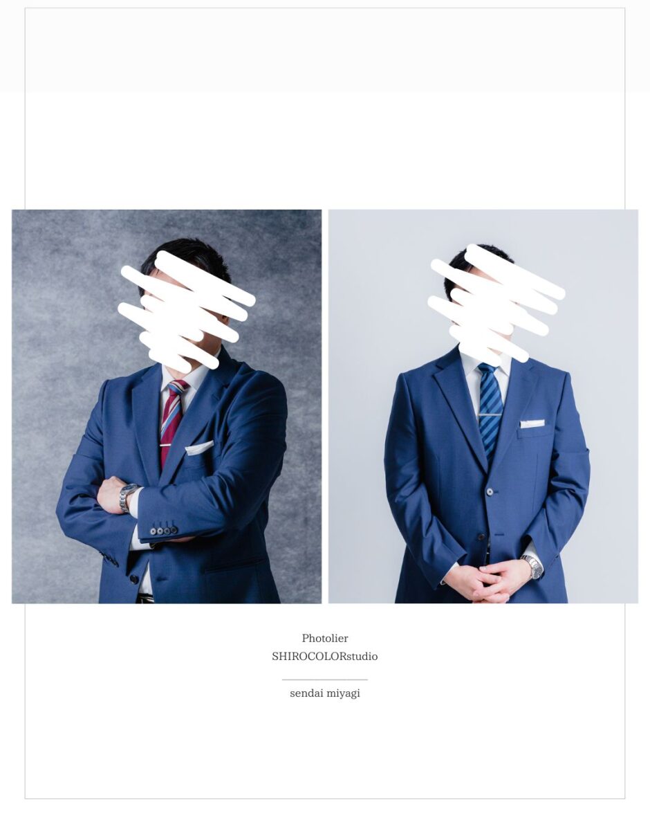 宮城県でプロフィール写真撮影