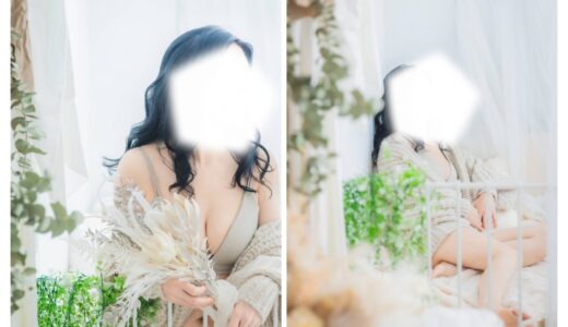 乳がんの手術前撮影。その日を迎える準備でもあり今の自分を抱きしめる時間として