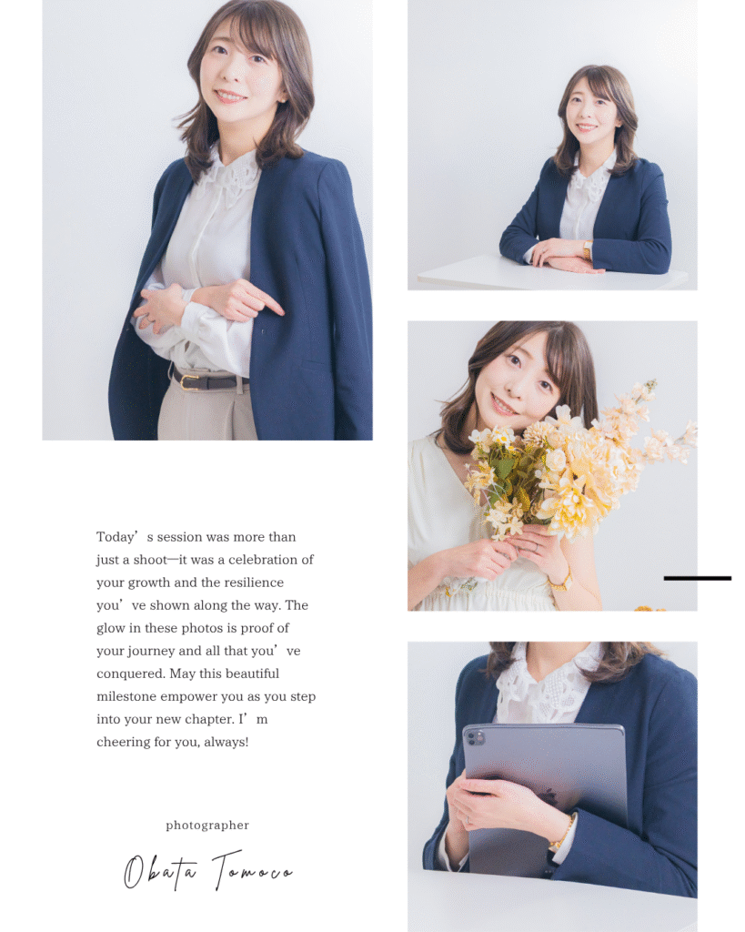 宮城県仙台市で女性カメラマンによるプロフィール写真撮影